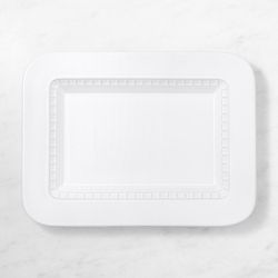 Rustic Ceramic Rectangular Platter