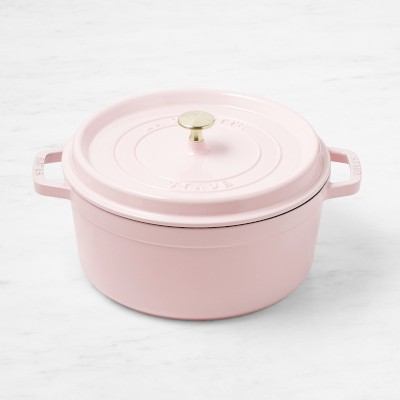 Staub Pink Peony Collection Cookware | Williams Sonoma