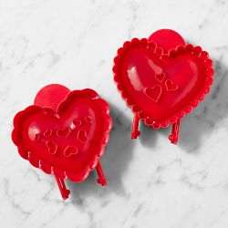 Williams Sonoma Heart Hand Pie Molds, Set of 2
