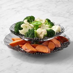 Kuhn Rikon 2-in-1 Stainless Steel Stackable Steamer