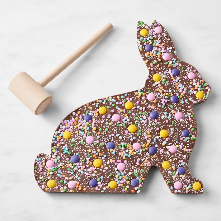Giant Bunny Breakable Bark Treat | Williams Sonoma