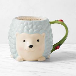 Figural Hedgehog Mug