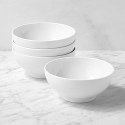 Pillivuyt Coupe Porcelain Noodle Bowls, Set of 4