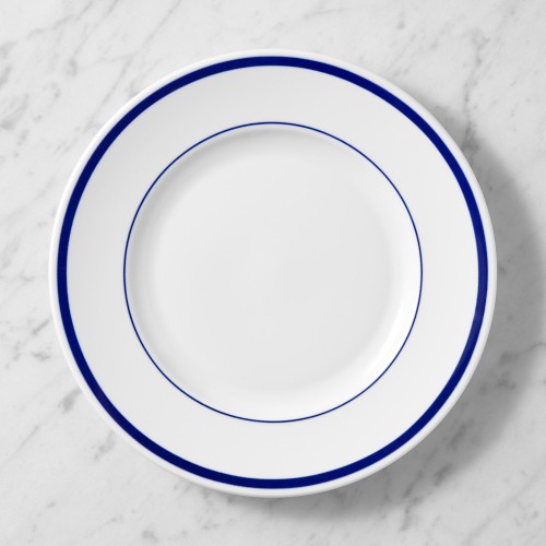 Brasserie Dinner Plates, Set of 4, Blue