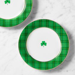 Saint Patrick's Day Dessert Plates, Set of 4