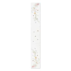 Famille Rose Embroidered Table Runner