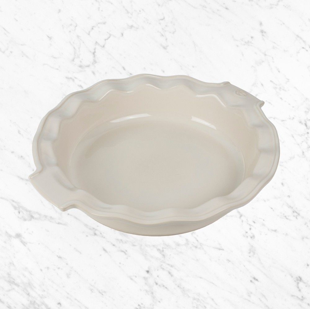 Peugeot Appolia Ceramic Pie Dish - Ecru