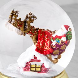 'Twas the Night Before Christmas Musical Snow Globe