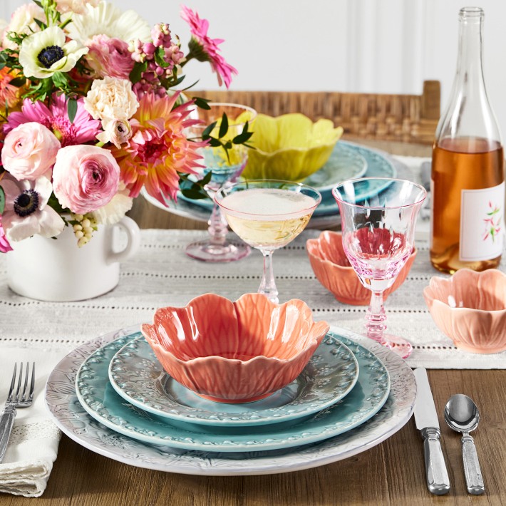 Bordallo Pinheiro Flora Salad Plates | Williams Sonoma