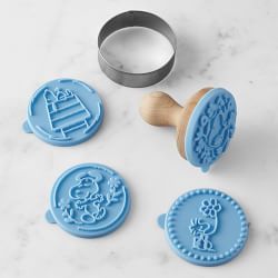PEANUTS™ x Williams Sonoma Spring Silicone Cookie Stamps, Set of 4