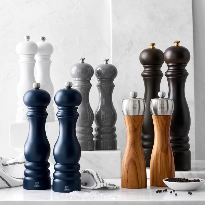 Peugeot Paris U Select White Lacquer Salt & Pepper Grinders