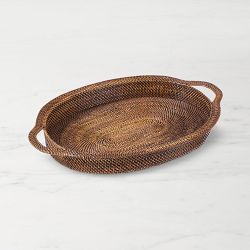 Nito Oval Serving Tray with Handles