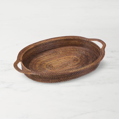 Nito Oval Serving Tray with Handles