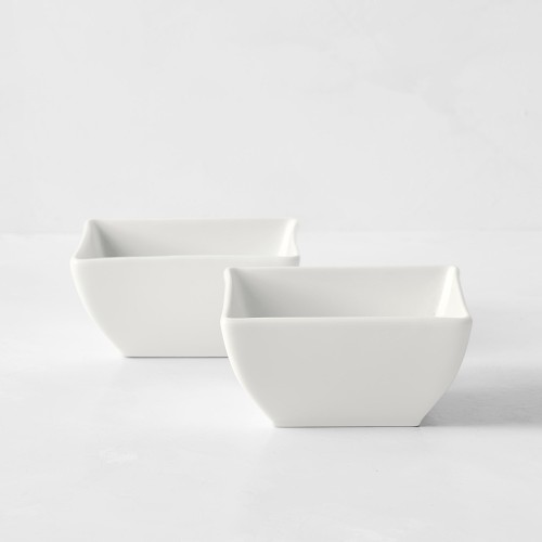 Apilco Zen Porcelain Dip Bowls, Set of 2