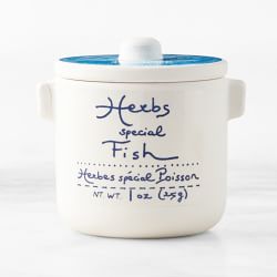 Fish Seasoning Crock