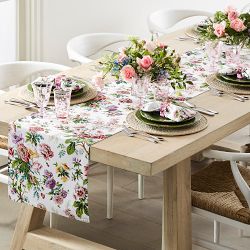Spring Floral Table Runner