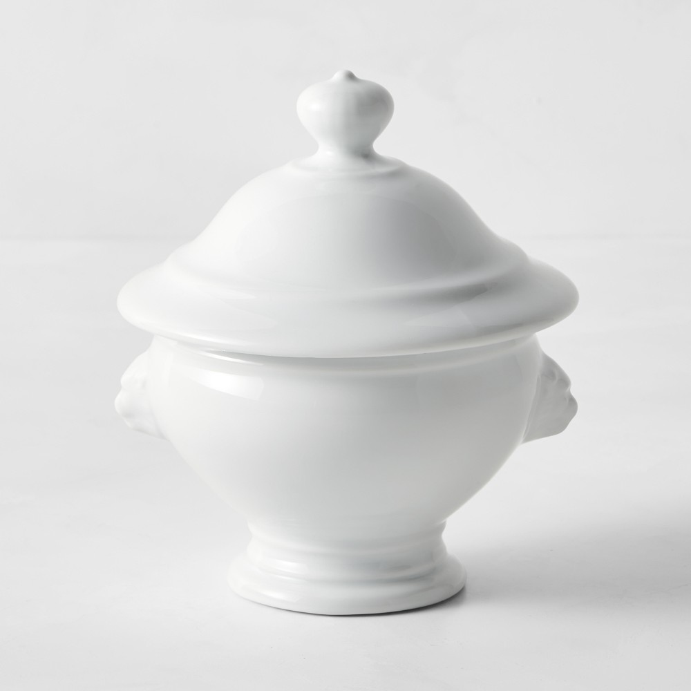 Apilco Lion's Head Porcelain Bowl