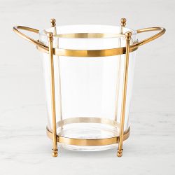 Antique Brass and Champagne Bucket