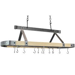 Enclume Signature Oval Ceiling Rack, 45"