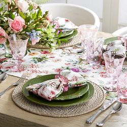 Spring Floral Table Runner