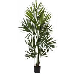 Faux Kentia Palm Silk Tree, 84"