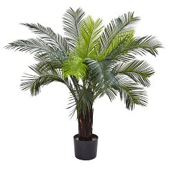 UV Resistant Faux Cycas Tree, 36"