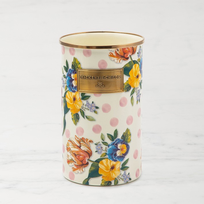 Mackenzie-Childs Wildflowers Utensil Holder | Williams Sonoma