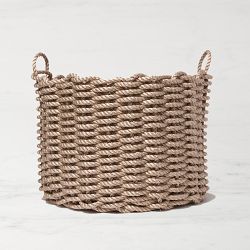 Rope & Co Basket, Sand, Wide
