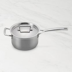 Le Creuset Classic Stainless-Steel Saucepan, 3-Qt.