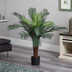 UV Resistant Faux Cycas Tree, 36"