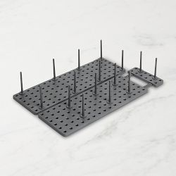 Umbra Set of 2, Charcoal Peggy Drawer Organizers