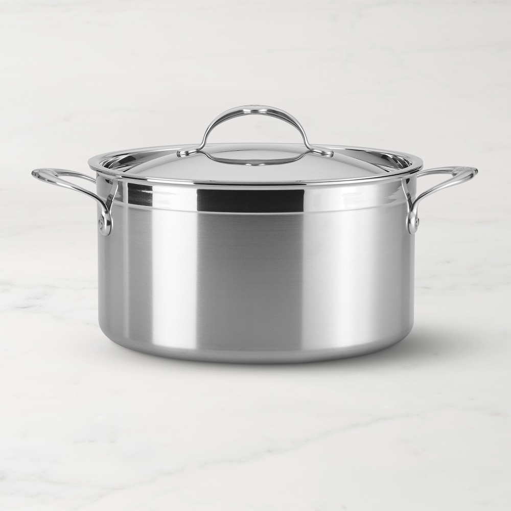 Hestan ProBond Forged Professional Clad Stainless-Steel Stock Pot, 8-Qt. - 8-Qt.