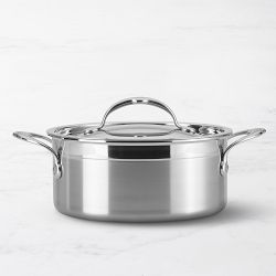 Hestan ProBond Forged Professional Clad Stainless-Steel Soup Pot, 3-Qt.