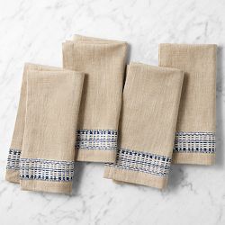 Port Bleu Napkins, Set of 4, Blue