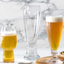 Beer Essentials Wheat Beer Glasses, Set of 6