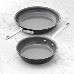 All-Clad NS Pro Ceramic Nonstick Fry Pan Set, 8" & 10"