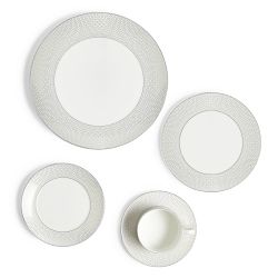 Wedgwood Gio Platinum 5-Piece Placesetting