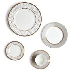 Wedgwood Renaissance Grey 5-Piece Dinnerware Set