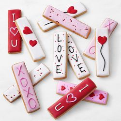 Valentine's Day Cookie Tin, Set of 12