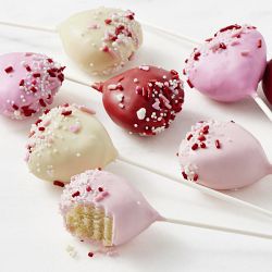 Valentine's Day Heart Cake Pops, Set of 8