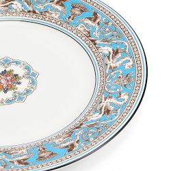 Florentine Turquoise Salad Plate