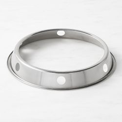 Williams Sonoma Traditional Flat Bottom Carbon Steel Double Handled Wok