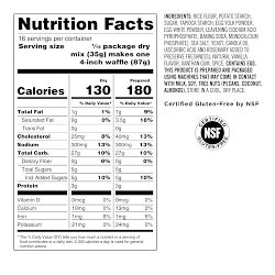 Gluten-Free Bellegem Waffle Mix