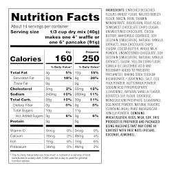 Williams Sonoma Chocolate Chip Pancake &amp; Waffle Mix