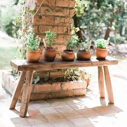 Reclaimed Wood Stable Bench