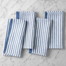Ticking Stripe Napkins, Set of 4