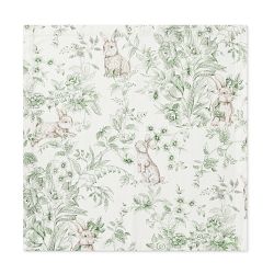 Bunny Toile Napkins, Set of 4