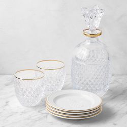 Pineapple Double Old-Fashioned Glasses