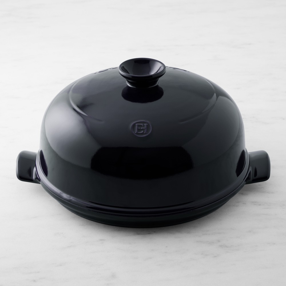 Emile Henry French Ceramic Bread Cloche - Navy