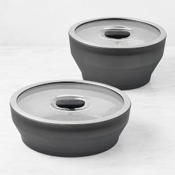 Anyday Frosted Glass Large Cookware and Storage, Set of 4